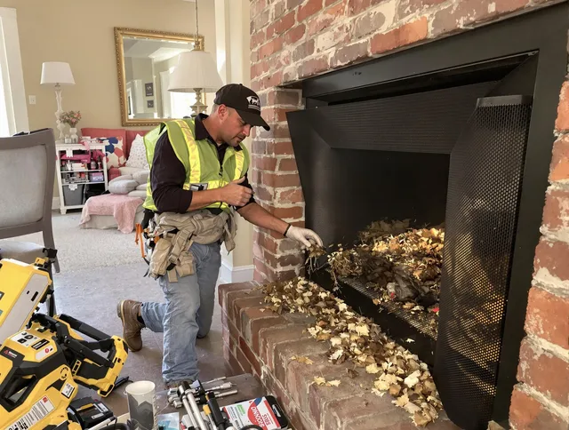 Safe screening installation by Middletown Chimney Sweep in Middletown, CT