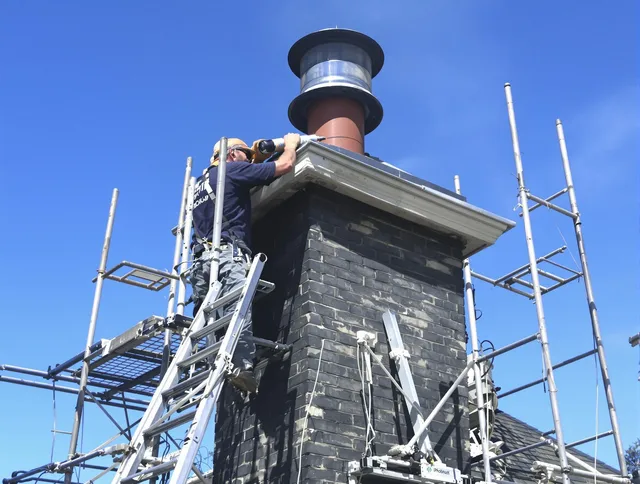 Sturdy chimney crown finished by Middletown Chimney Sweep in Middletown, CT