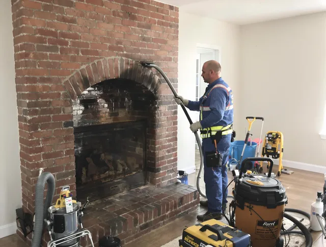 Middletown Chimney Sweep expert performing detailed chimney sweep in Middletown, CT