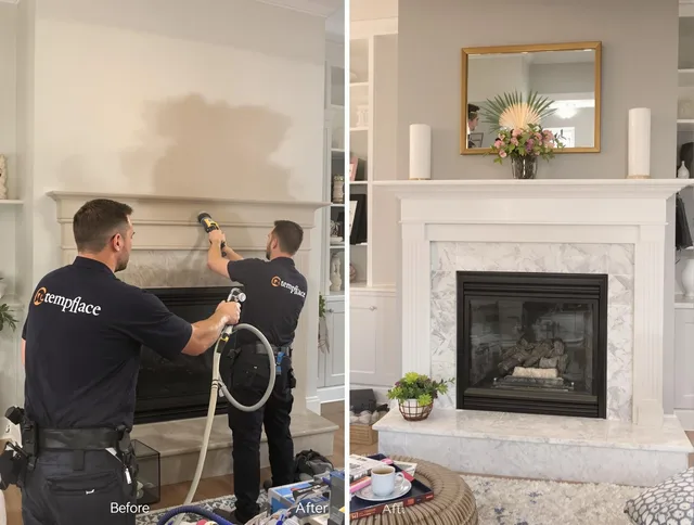 Professional soot removal by Middletown Chimney Sweep team in Middletown, CT